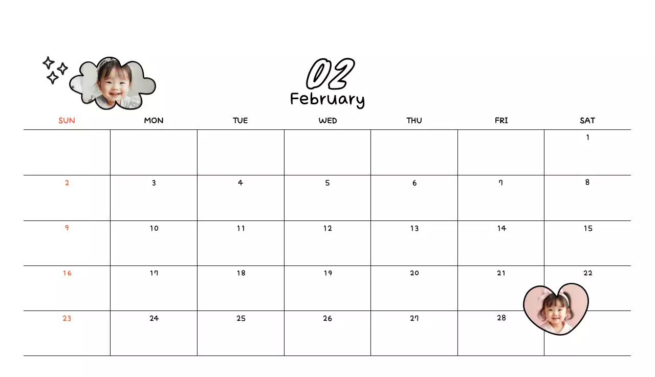 Kalender Foto Lucu Kuning