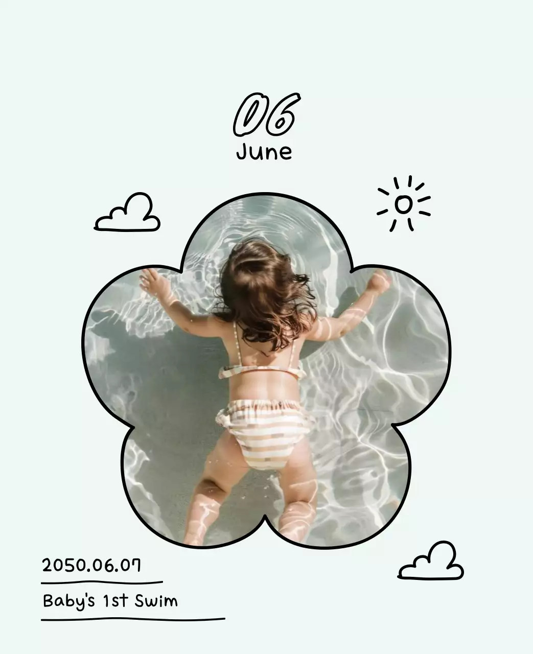 Kalender Tahun Baru yang menggemaskan