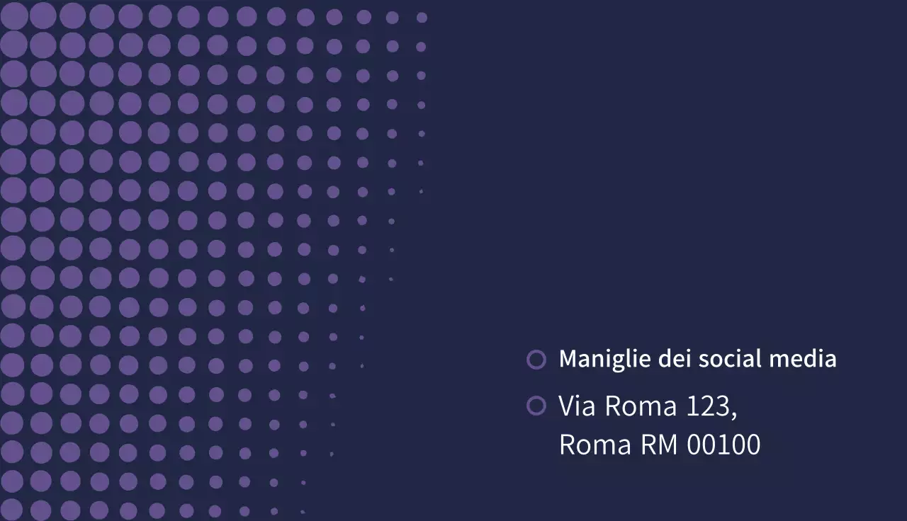 biglietto da visita moderno in stile navy