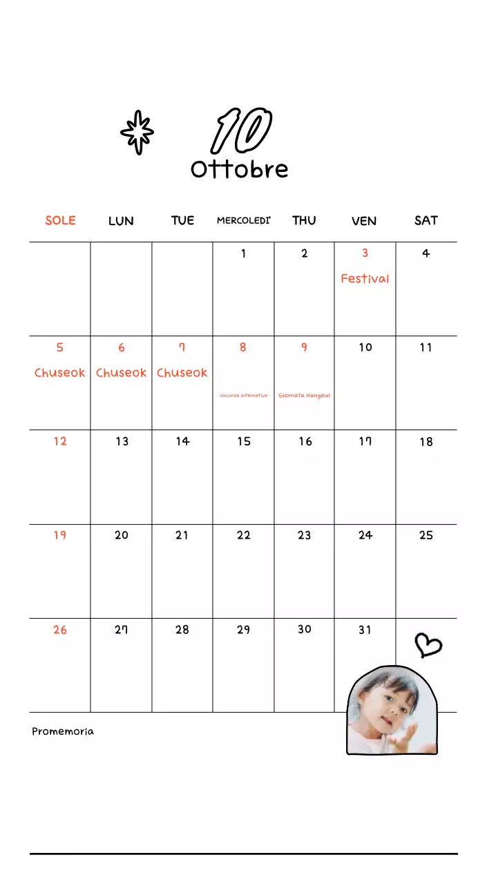 Simpatico calendario fotografico