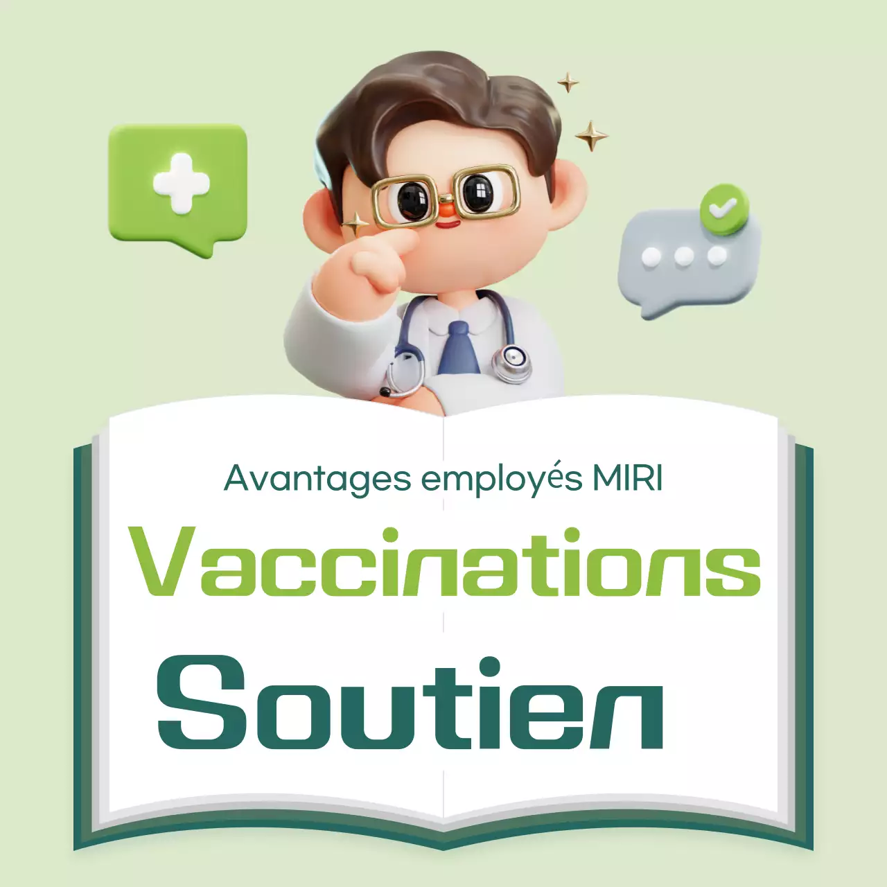 Vaccinations mises en évidence par la menthe