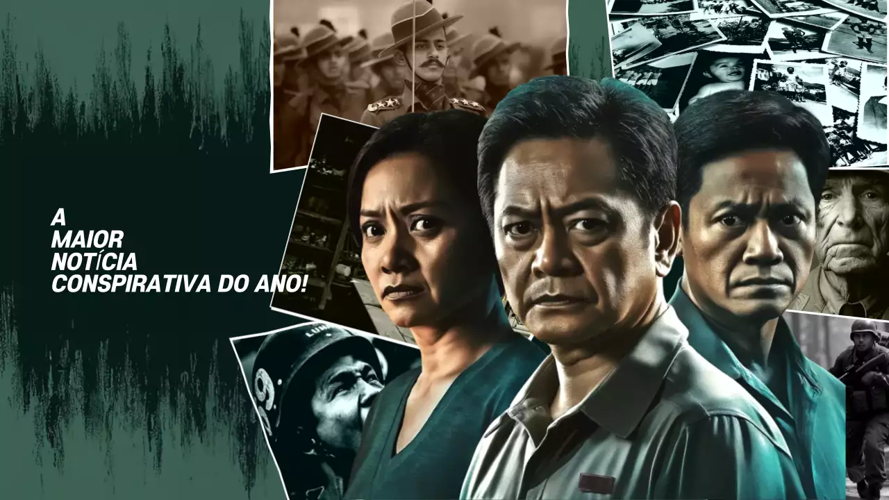 anúncio da conspiração dramática verde