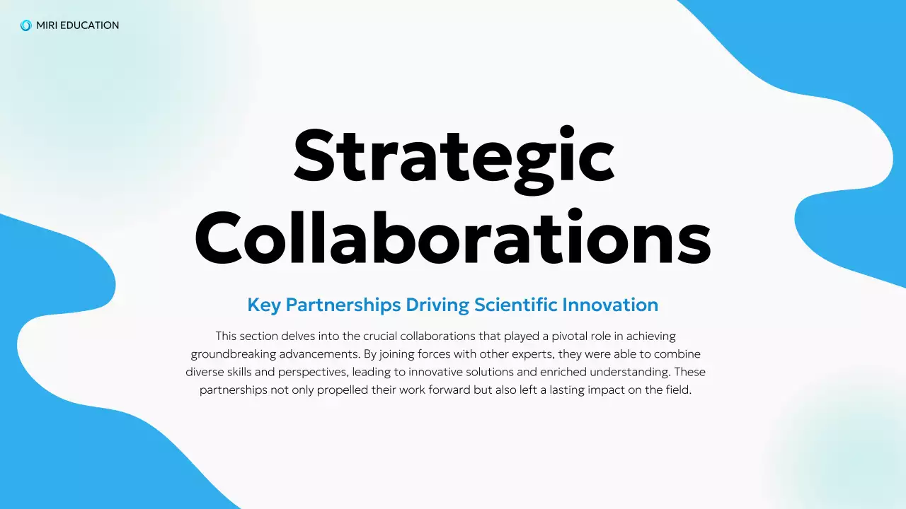 Blue Modern Education Guide Presentation