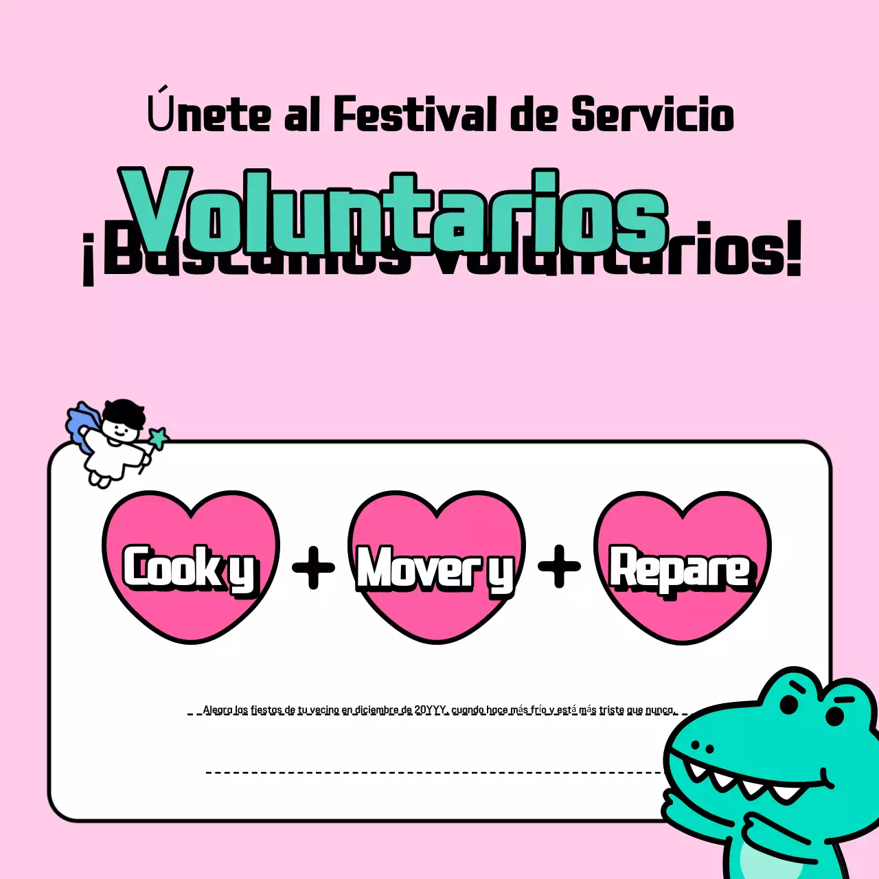 Oportunidades de voluntariado en las vacaciones rosas
