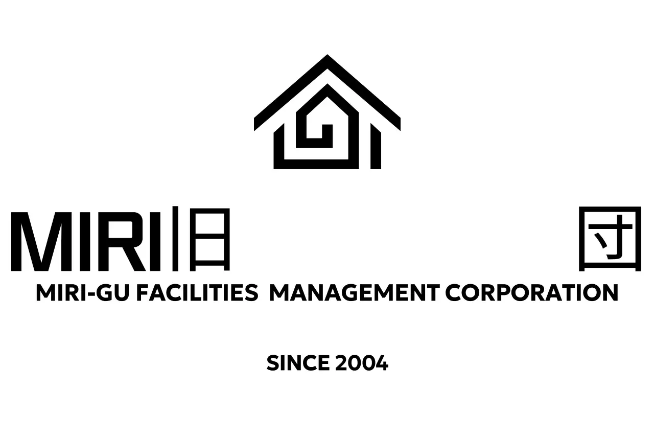 家の形のロゴが付いたシンプルな機関広報