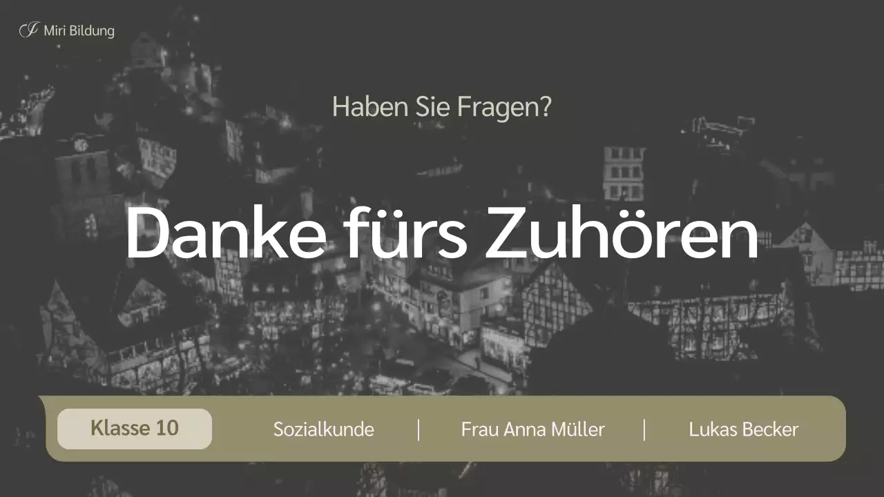 beige Biographievorlesung zur modernen Geschichte