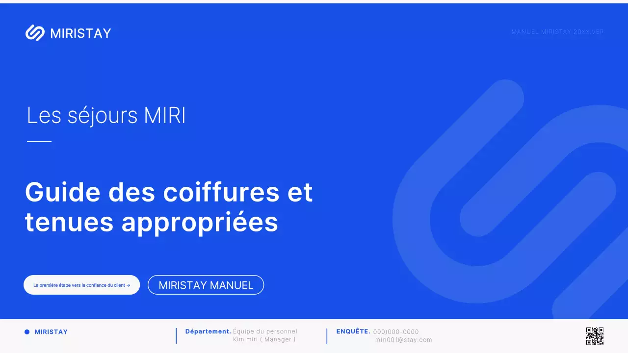 Documentation d'orientation sur la politique de propreté bleue