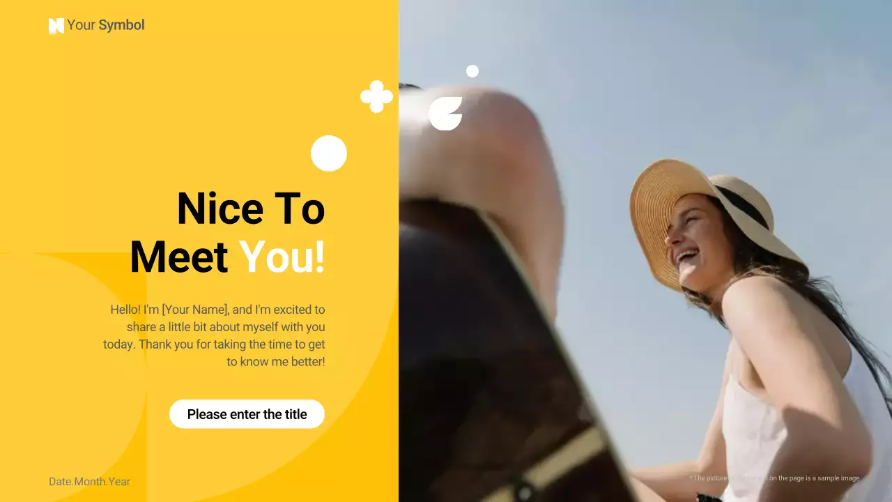 Yellow Modern Introduction Template Presentation