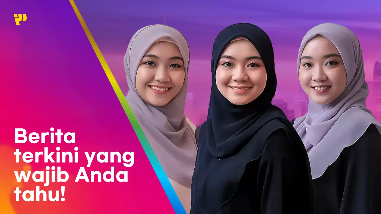 Purple Modern News Announcement YouTube Thumbnail