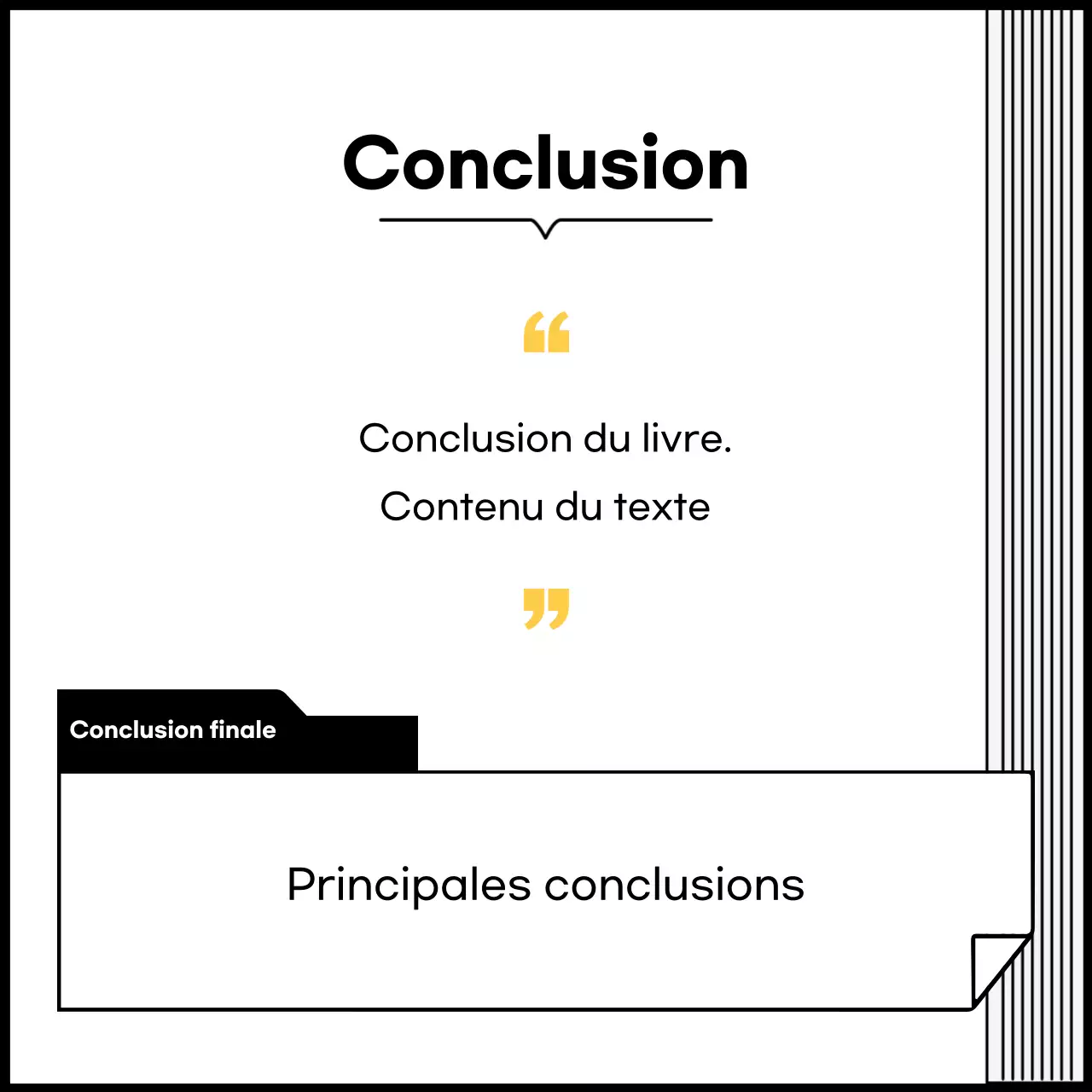 Promouvoir la lecture simple en noir et blanc