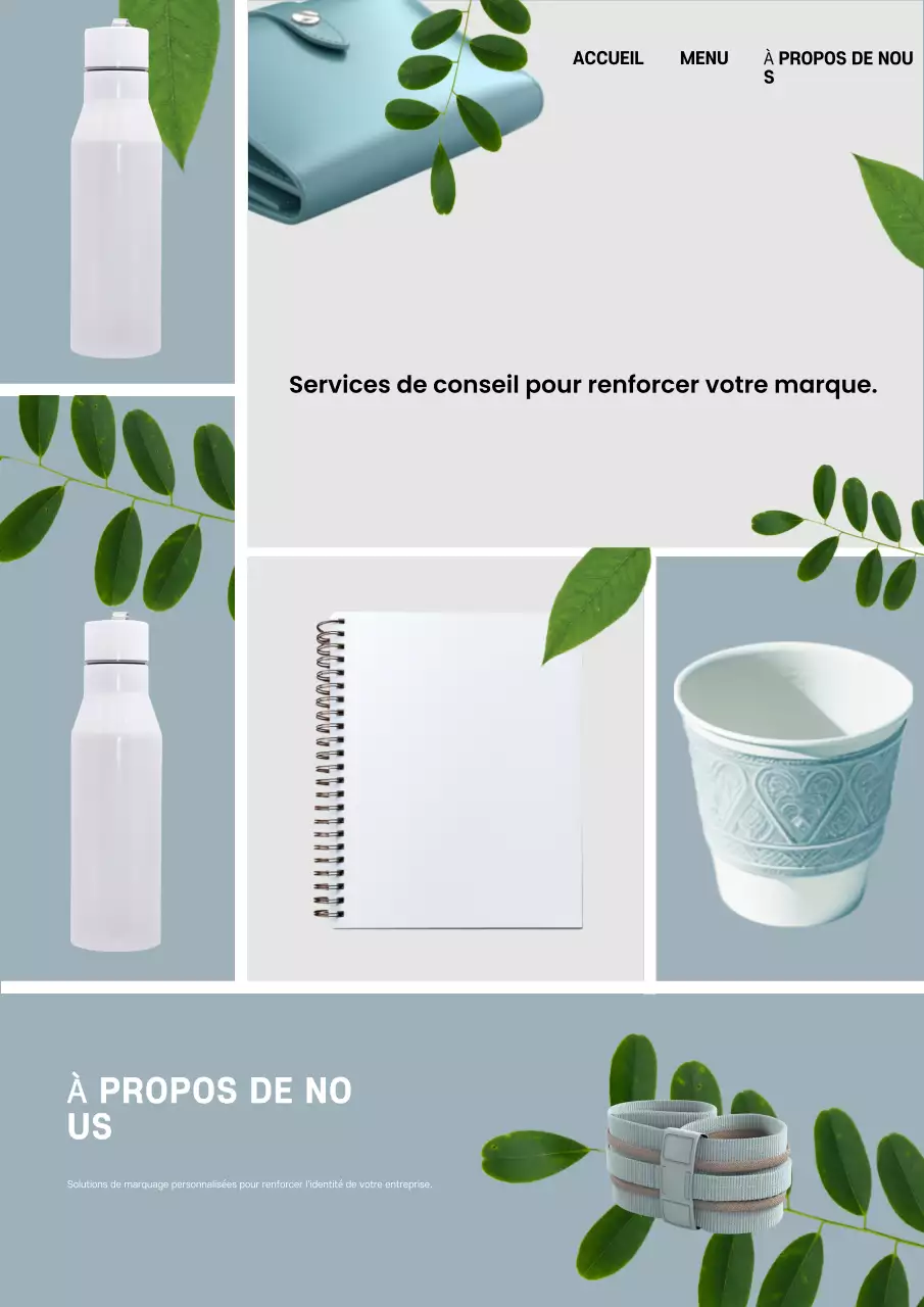 Mint Modern Branding Promotion