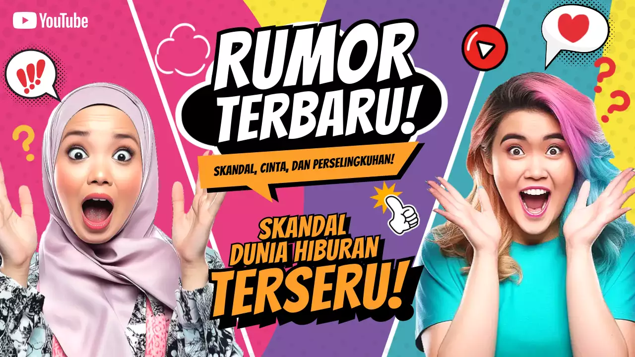 Colorful Pop Entertainment News YouTube Thumbnail