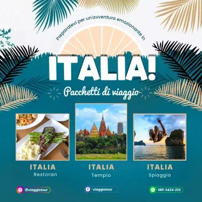 promozione viaggi tropicali teal