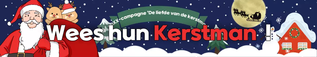 Navy eenvoudige kerstcampagne
