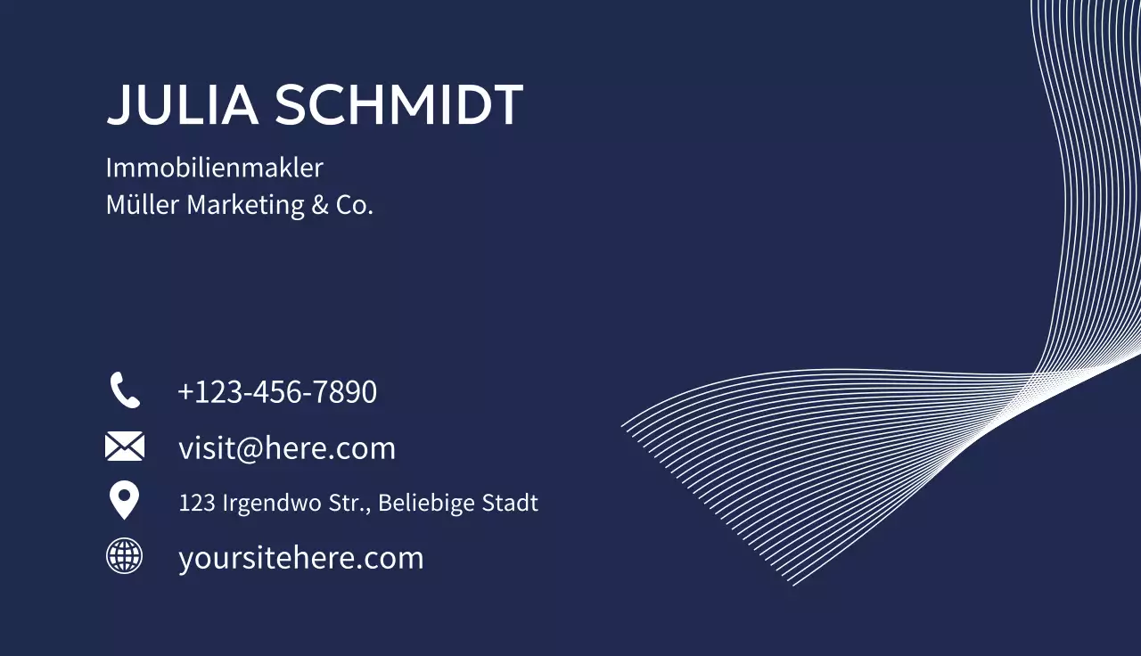 marine moderne immobilienkarte