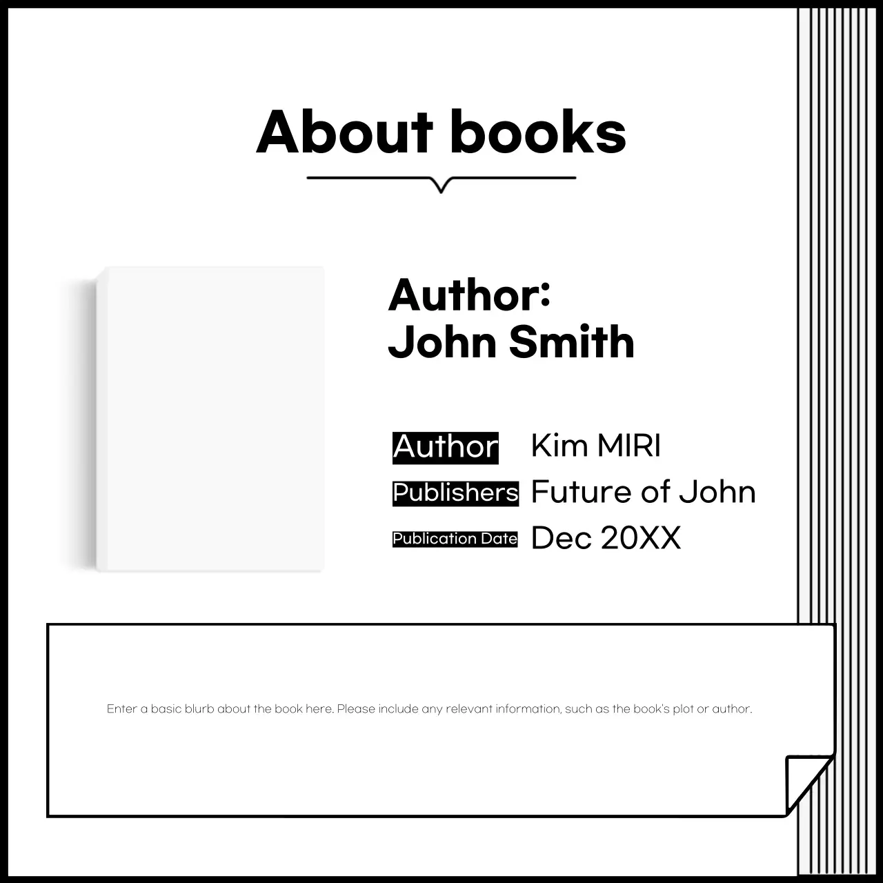 Black Modern Book Summary Guide Instagram Carousel