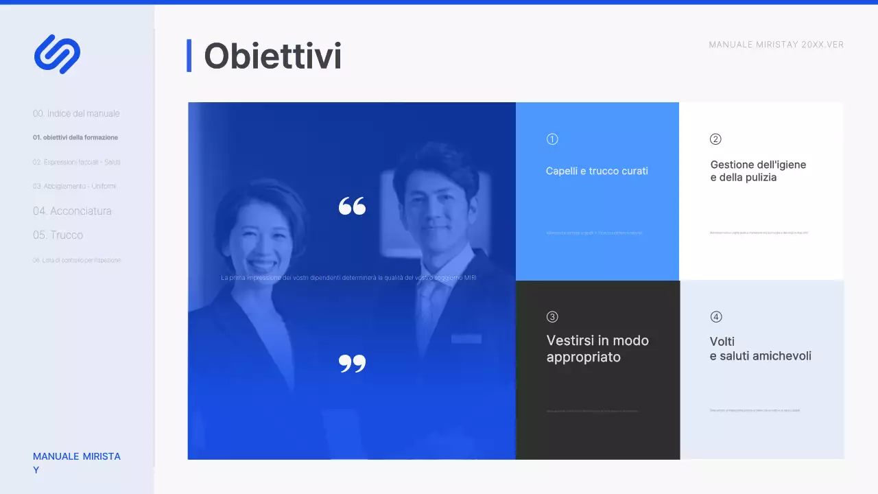 Documentazione di orientamento della politica Blue Clean