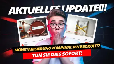 black modern content update ankündigung