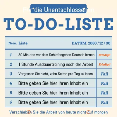 Beige Einfacher Planungs-Notizblock