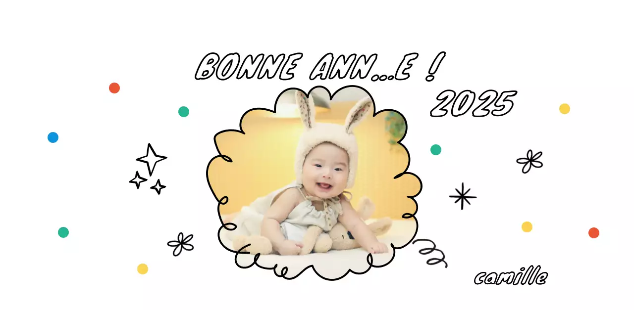 Célébrer la nouvelle année en blanc