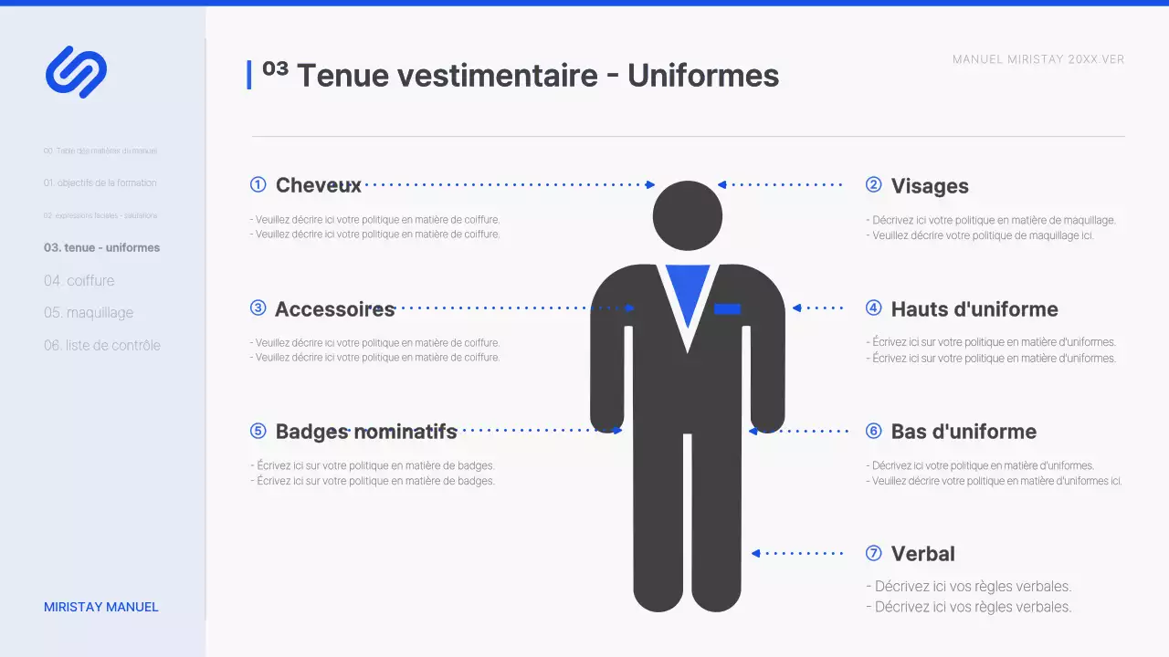 Documentation d'orientation sur la politique de propreté bleue