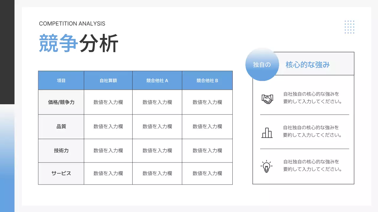 白 シンプル ビジネス 計画書 プレゼンテーション