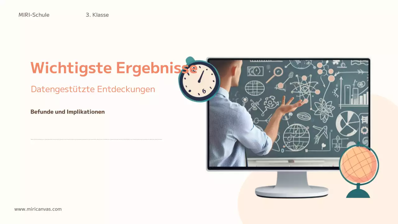 orangefarbene trendige Bildungsklasse