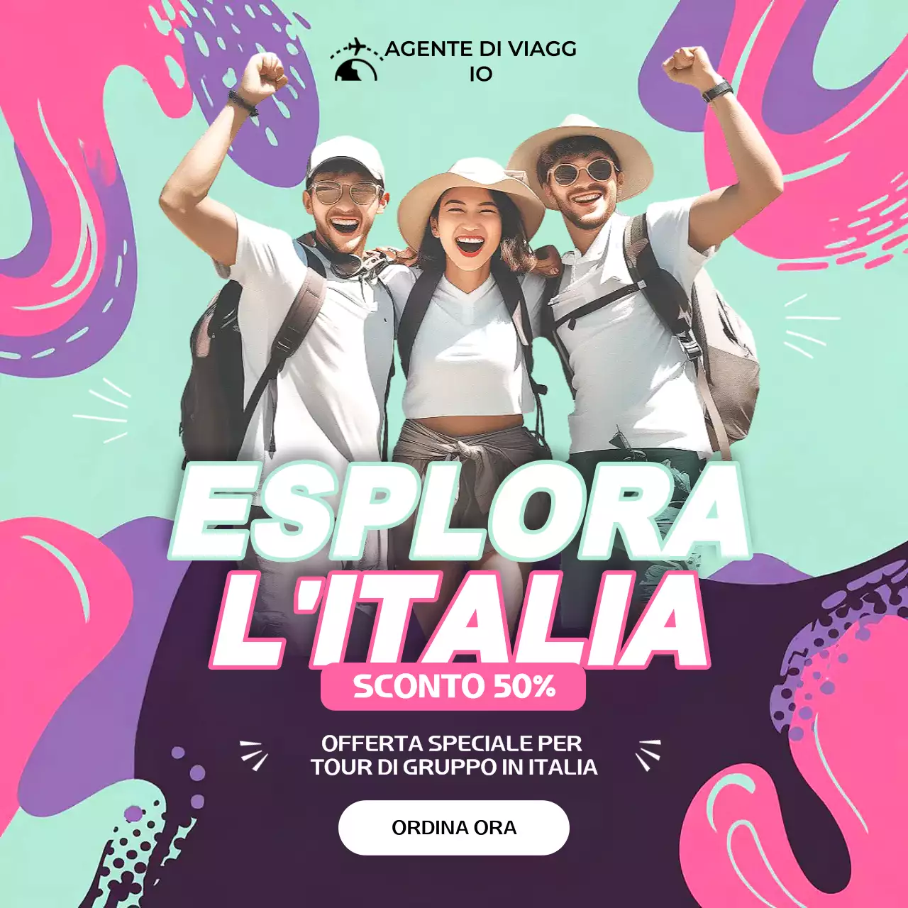 promozione di viaggio alla menta