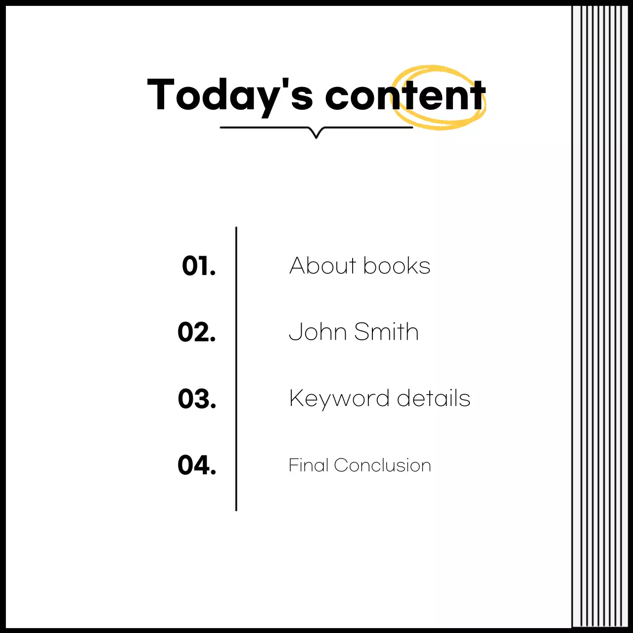 Black Modern Book Summary Guide Instagram Carousel