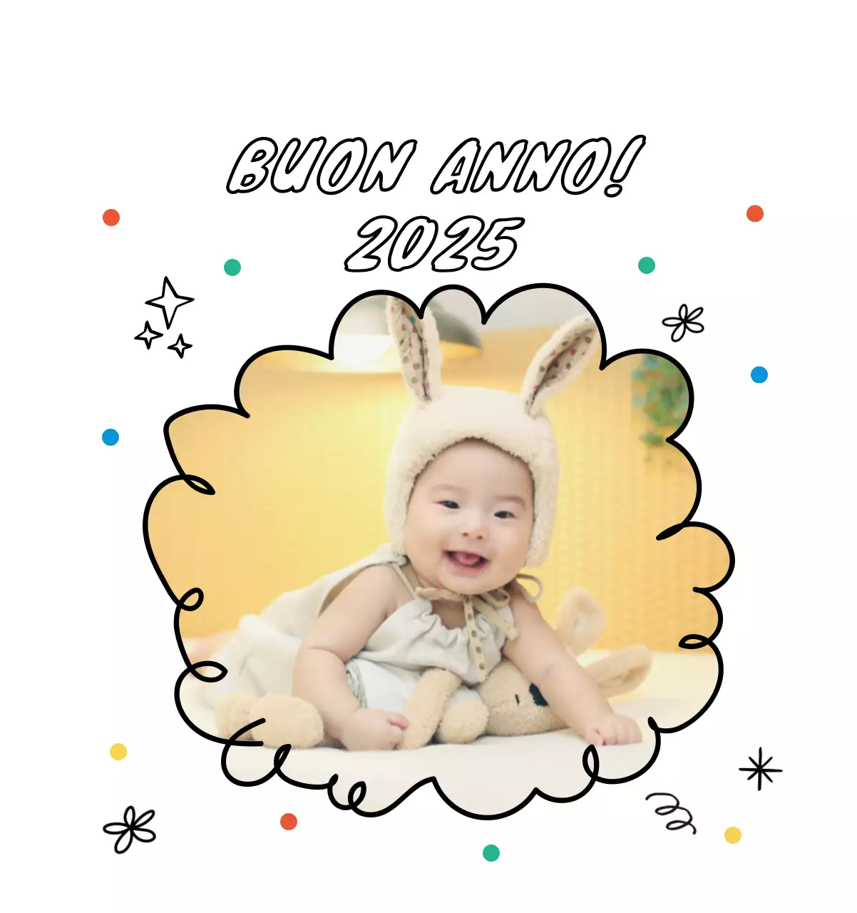 Calendario fotografico di Capodanno