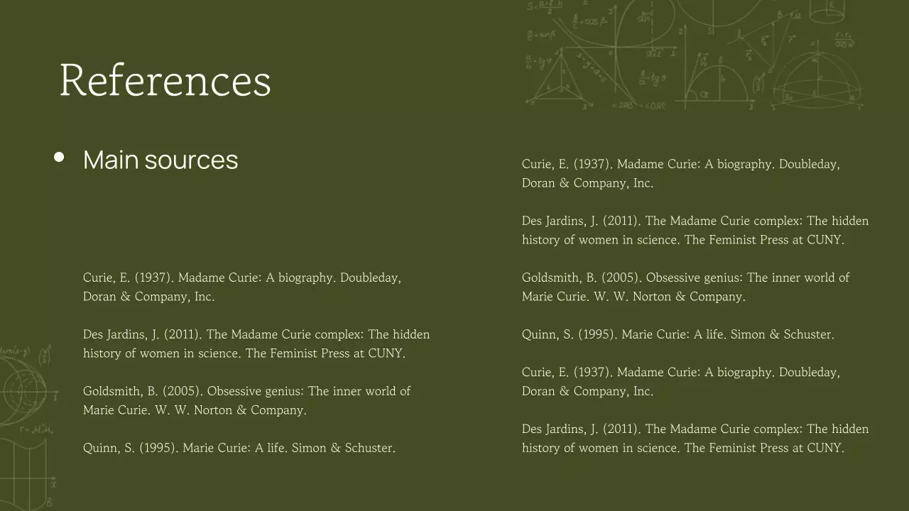 Green Vintage Biography Presentation