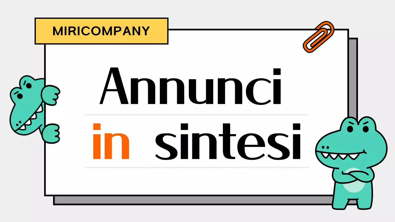 Un simpatico annuncio aziendale alla menta