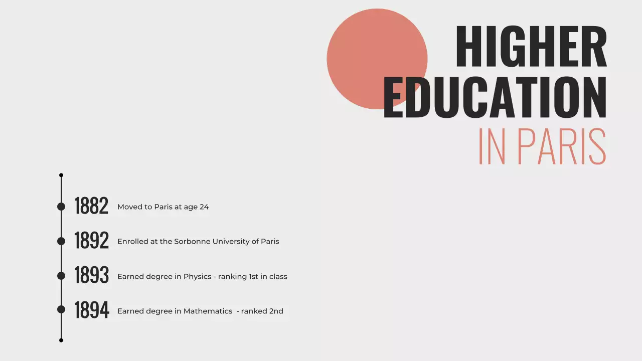 Grey Professional Biography Presentation