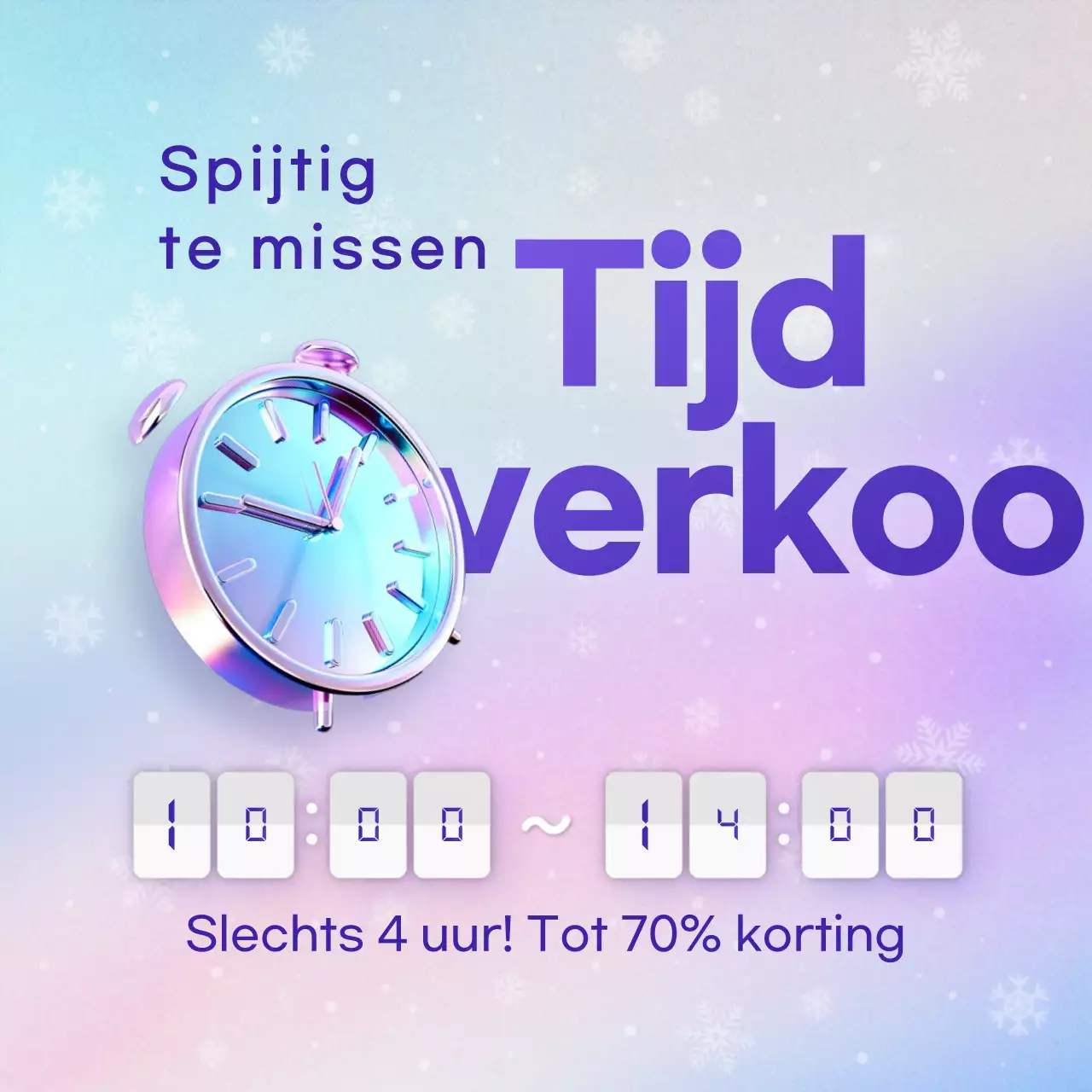 Mauve Modern Uitverkoop