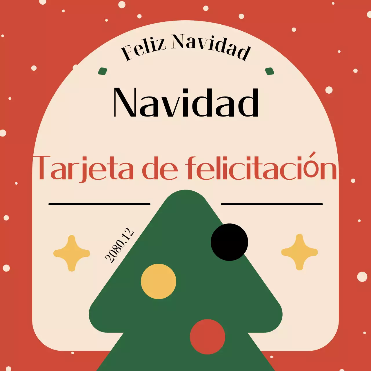 Planificación Navideña Vintage Roja