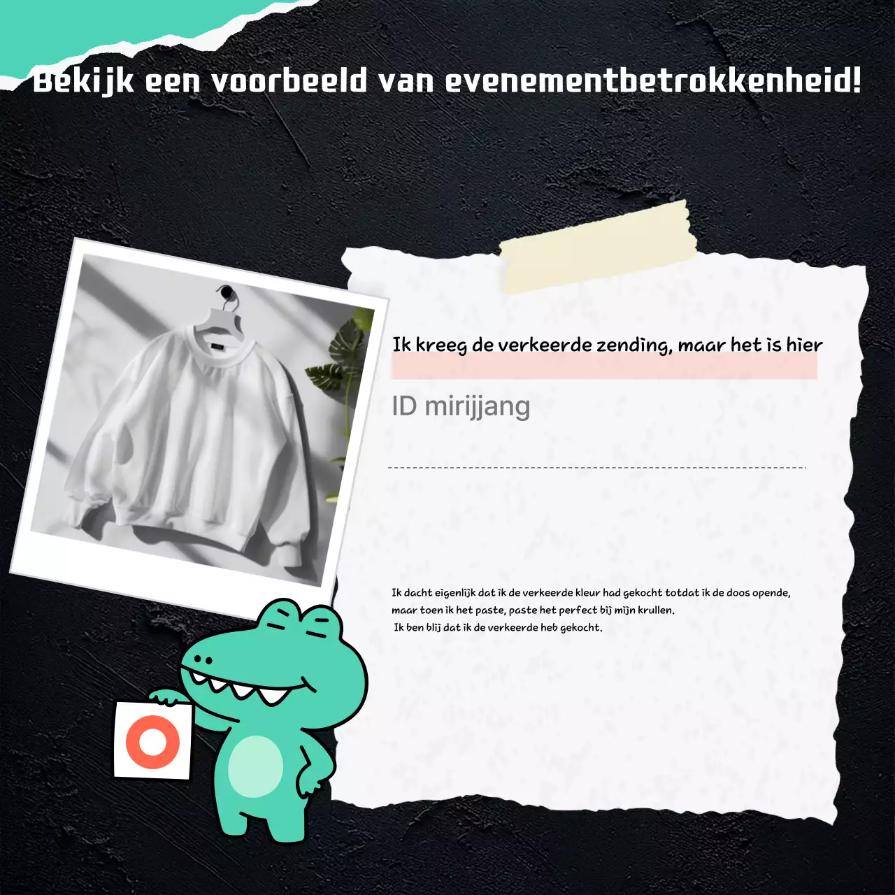 Aankondiging van het Mint Gag Event