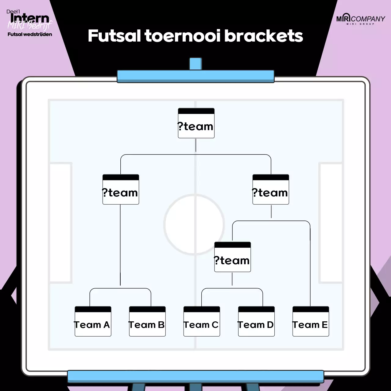 Mauve Retro Voetbal Evenement