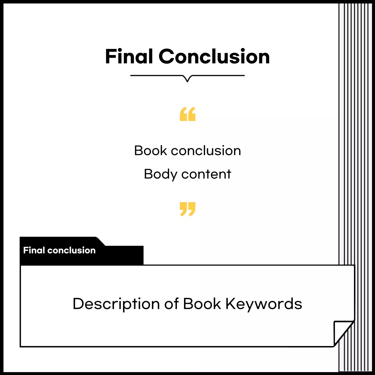 Black Modern Book Summary Guide Instagram Carousel