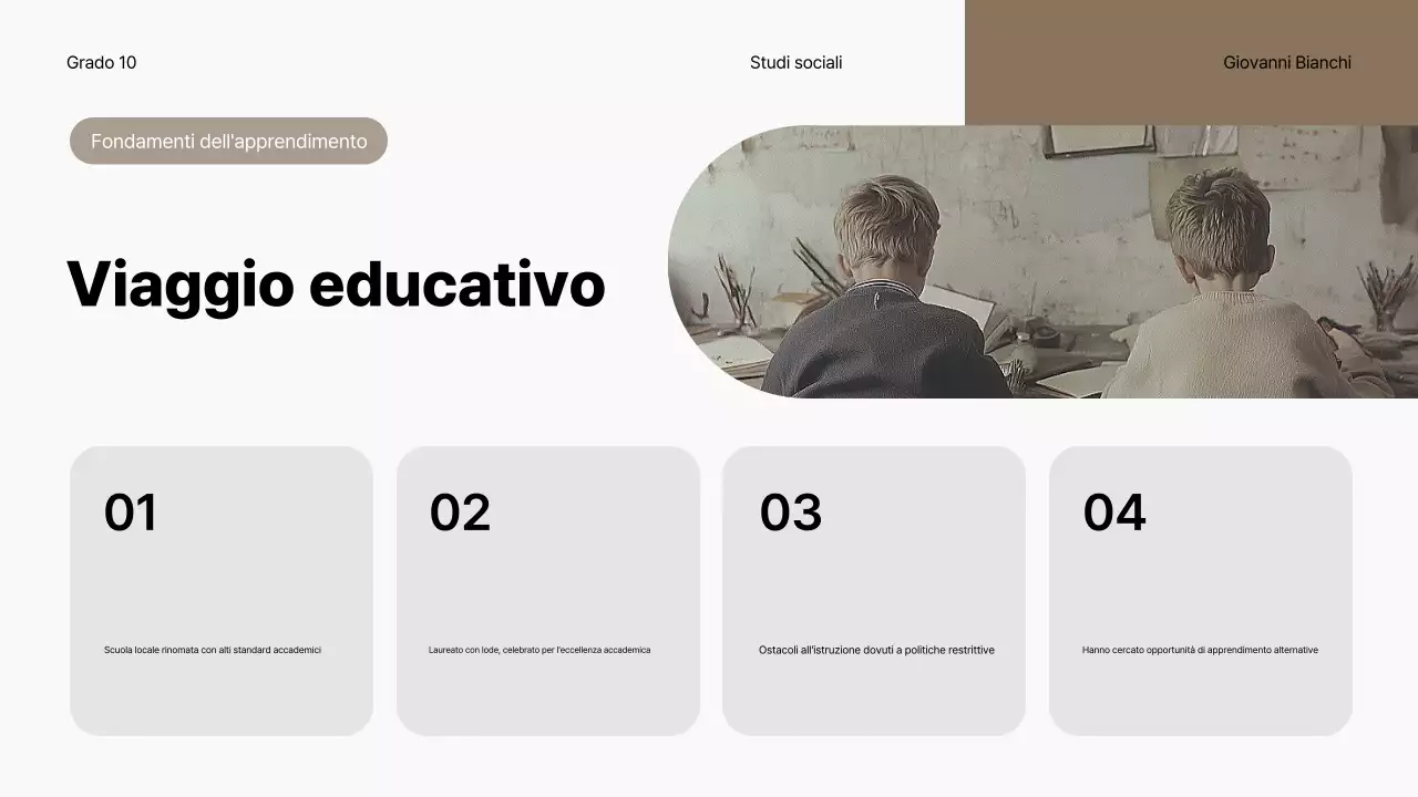 beige storia classica biografia lezione