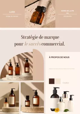 Beige Modern Skincare Promotion