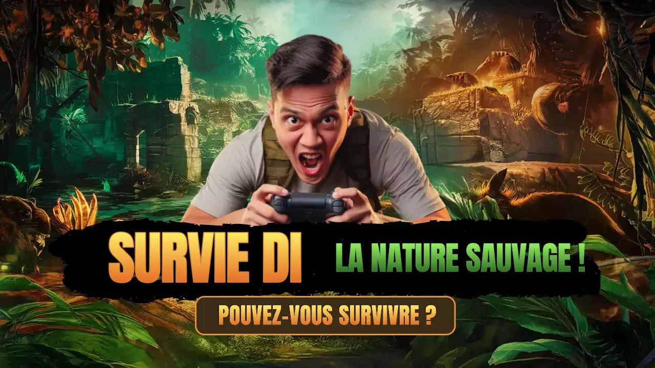 green adventure gaming advertisement youtube thumbnail