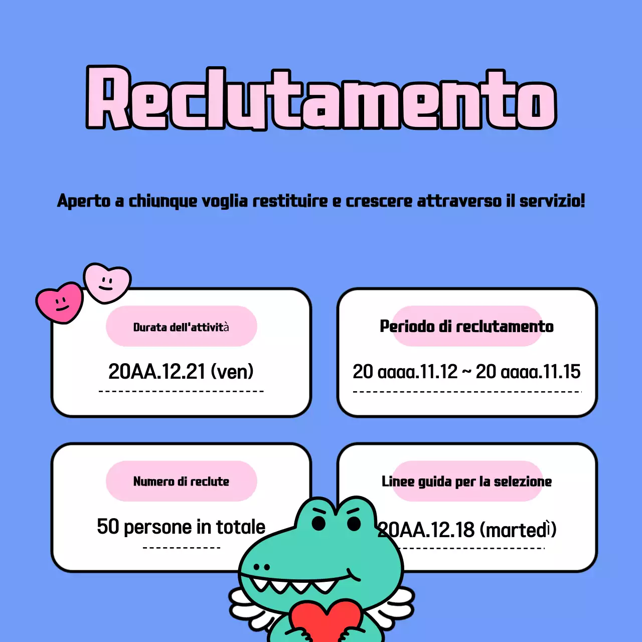 Opportunità di volontariato per le vacanze rosa