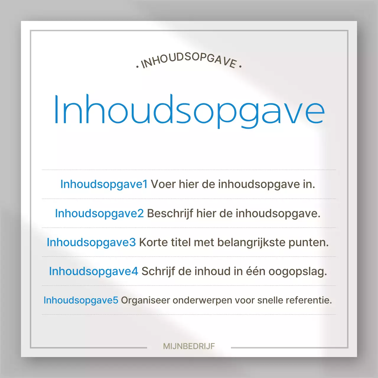 Wit Eenvoudig Ontwerp Uitgelegd