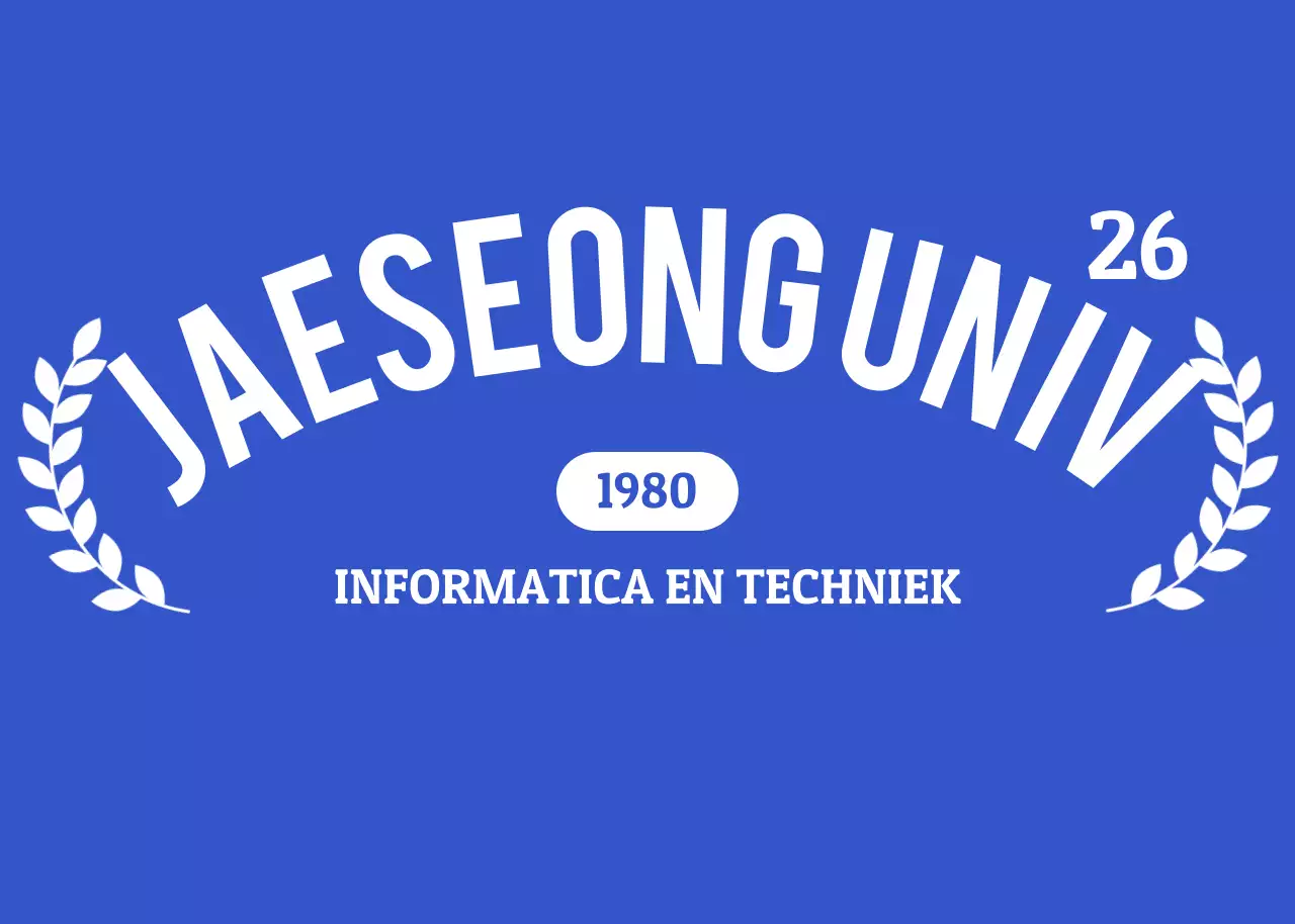 Promoot je universiteit met lauweren en logo's