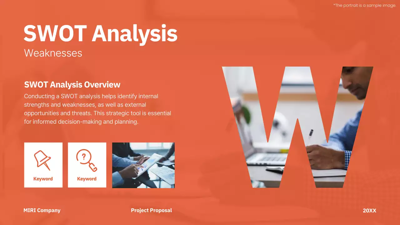 Presentasi Proyek Profesional Orange