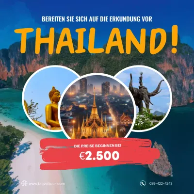 blue modern travel promotion