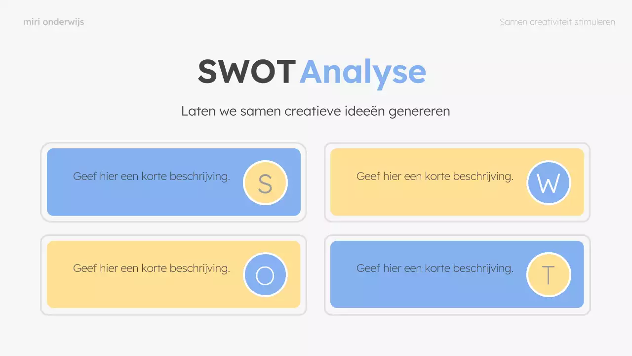 mint en roze moderne brainstormgids layout