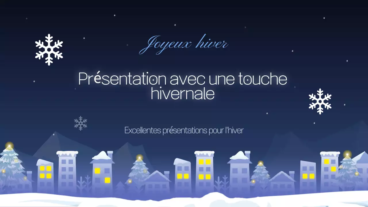 Une jolie présentation en bleu marine et violet