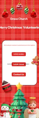 Banner de anúncio de Natal tradicional vermelho