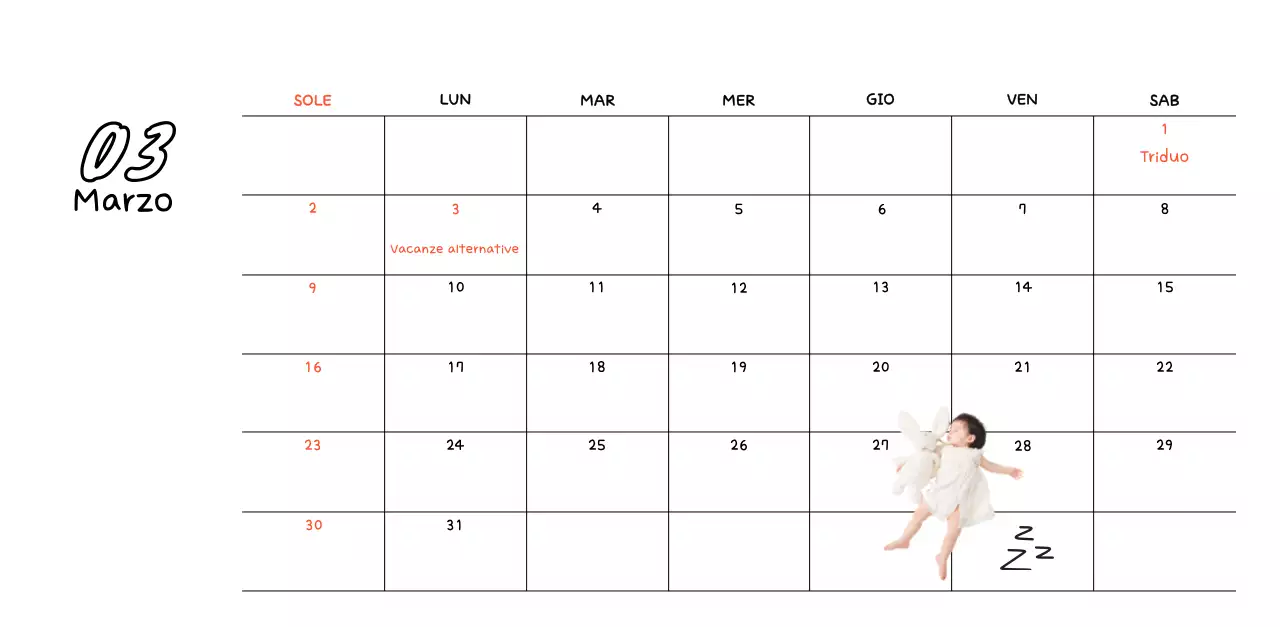 Festeggiare il nuovo anno in bianco